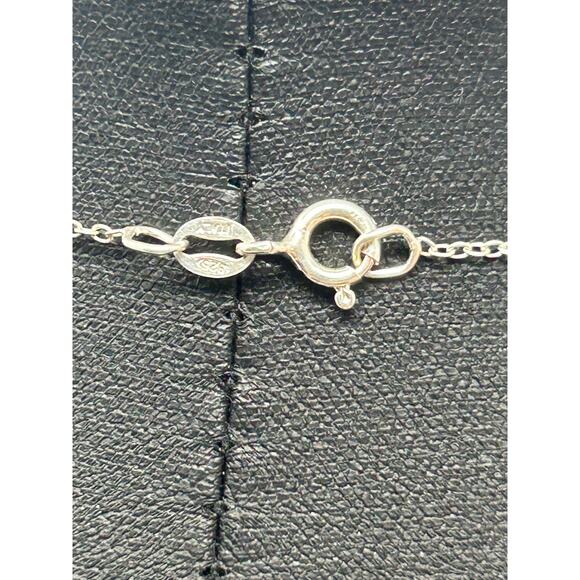 Marked 925 Matte Silver Whale Necklace - Picture 4 of 10